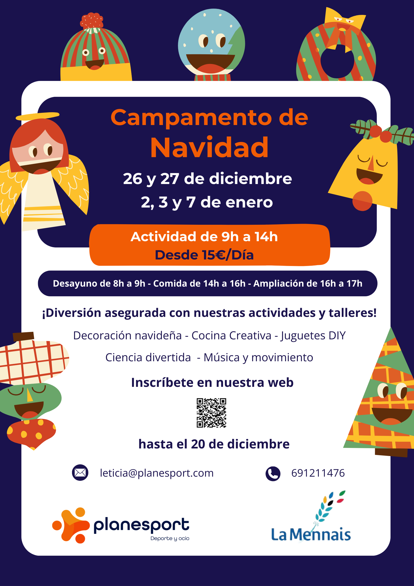 Campamento de Navidad